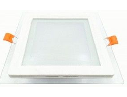 Светильник встраиваемый Ecola даунлайт 9W 4200K Квадрат Стекло подсветка 4K 120x35 DJRV90ELC