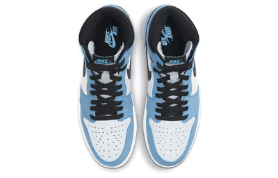 купить спортивные мужские кроссовки Nike Air Jordan 1 Retro High OG 'University Blue' 555088-134