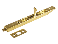 Шпингалет торцевой L160 PG золото