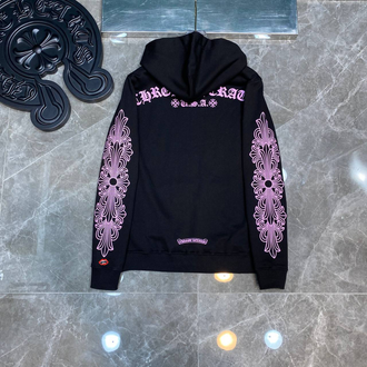 CHROME HEARTS Matty Boy Black/pink худи