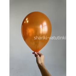 Шар металлик оранжевый (К512)