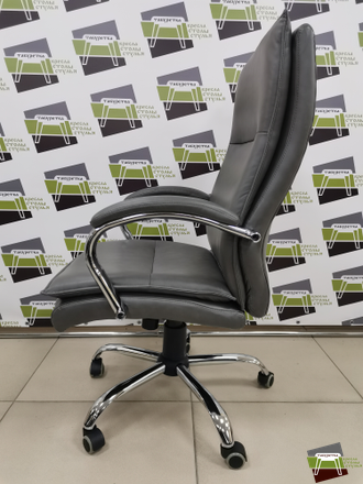 Кресло M-701 Куба/Cuba хром S-0422 (ТЕМНО-СЕРЫЙ) UTFC