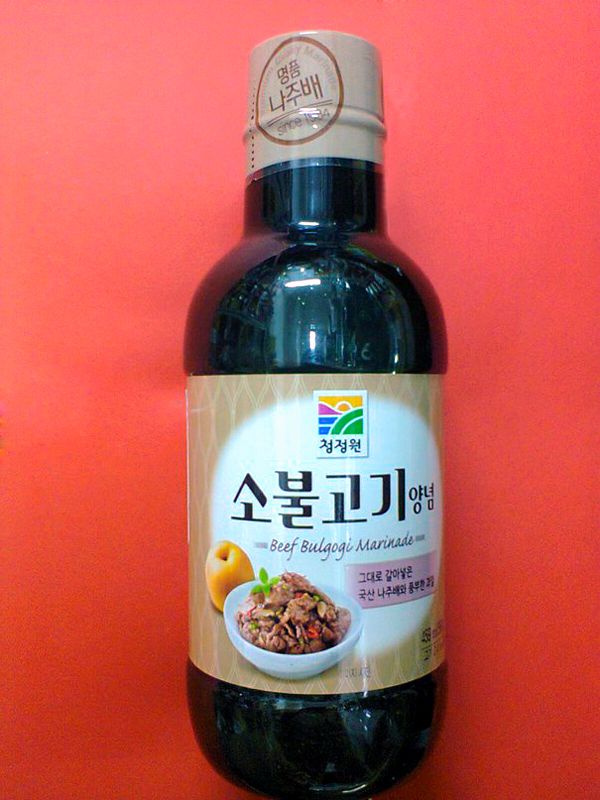 Соус-маринад "Пулькоги" для говядины 560г (Корея)