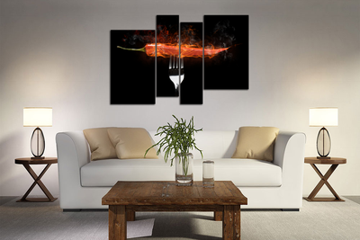 Модульная картина "Острый на вкус"