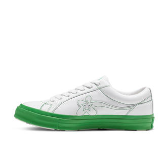 Кеды Converse X Golf Le Fleur Colorblock One Star зеленые низкие женские