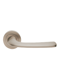 Дверные ручки Morelli Luxury SAND NIS Цвет - Матовый никель