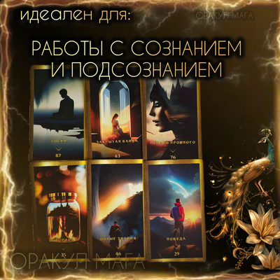 Оракул Мага (PREMIUM версия) авторская колода Маржены Горбовой