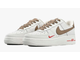 Nike Air Force 1 07 Low White Brown Арт 18