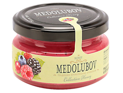 Крем-мёд Медолюбов c клубникой 100мл