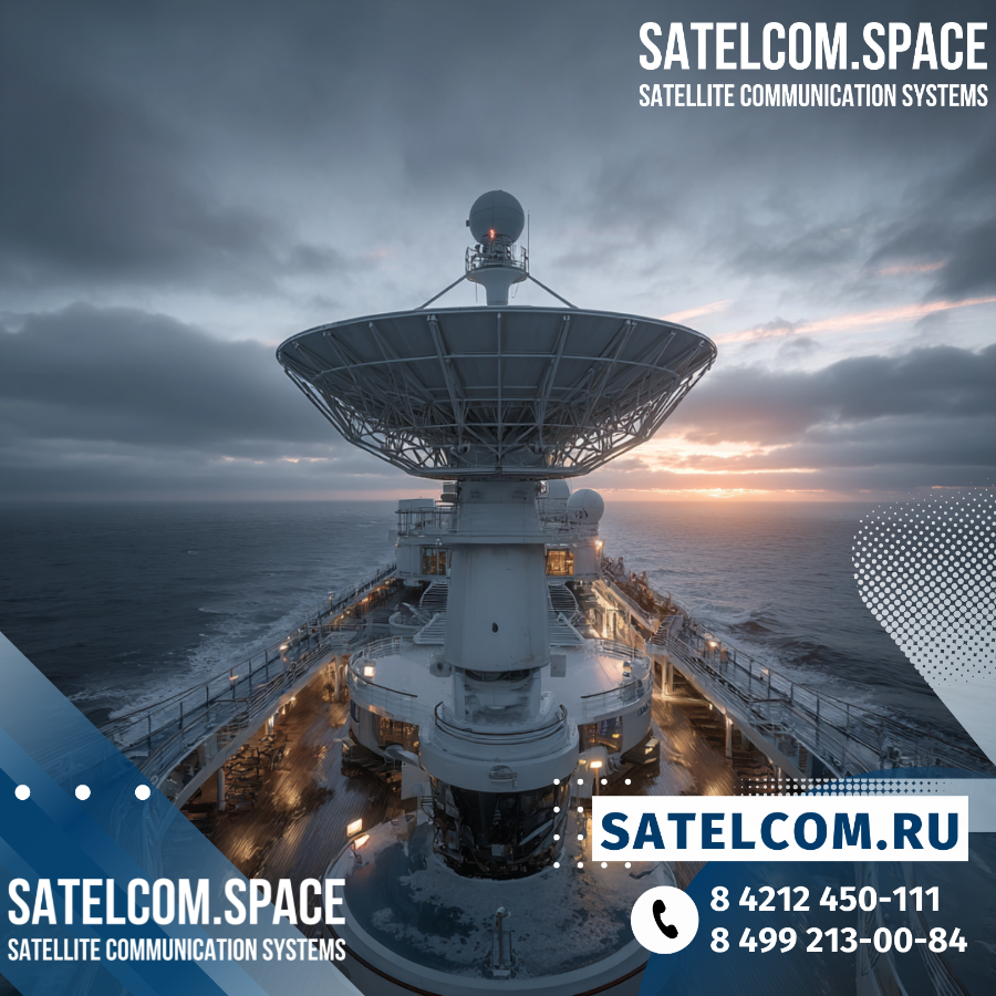 Преимущества использования VSAT в море