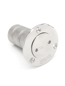 Горловина заливная из нержавеющей стали AISI 316 с крышкой Cim 0662-0702 38 мм под топливо