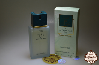 Van Cleef & Arples Eau de TSAR (Ван Клиф и Арпелс о де Царь) мужской одеколон винтажный выпуск 1998 года 50 ml