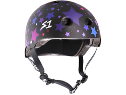 Купить защитный шлем S1 (BLACK MATTE STAR) в Иркутске