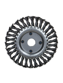 РОКОТ Щетка металл. для УШМ 150мм/22мм, крученая, дисковая