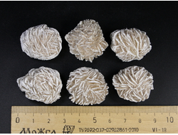 Гипс Роза пустыни в ассортименте (30-35 мм, вес: 25-30 г) №19836