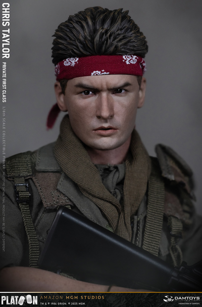 ПРЕДЗАКАЗ - Рядовой Крис Тейлор ("Взвод", Platoon) - Коллекционная ФИГУРКА 1/6 scale Platoon Chris Taylor (DMS046) - DAMTOYS ?ЦЕНА: 31700 РУБ.?