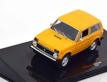 Масштабная модель ВАЗ 2121 Нива Lada Niva 1978 жёлтый