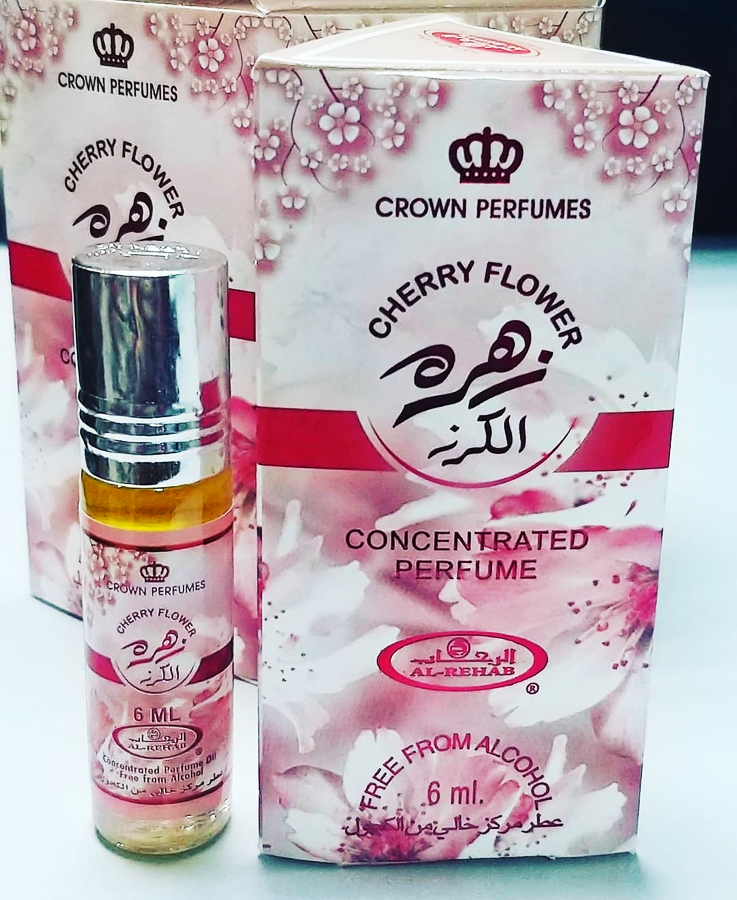 Масляные духи Concentrated Perfume CHERRY FLOWER (ОАЭ) 6 мл