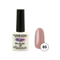 Гель-лак FOR YOU Disco Nude № 03