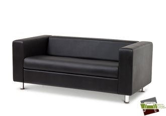 ALE3 АЛЕКТО Диван трехместный (Oregon-16) чёрный