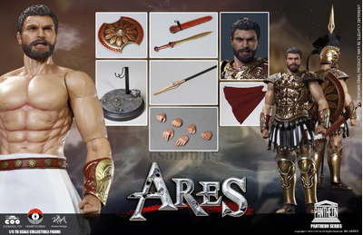 Арес - Коллекционная ФИГУРКА 1/6 scale Aciton Figure ARES / GOD OF WAR (HS003) - COOMODEL X HOMER