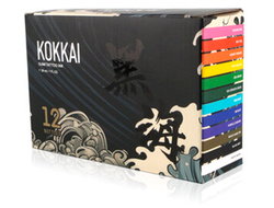 12 Color Set - Kokkai Sumi Ink (США 12шт по 1oz)