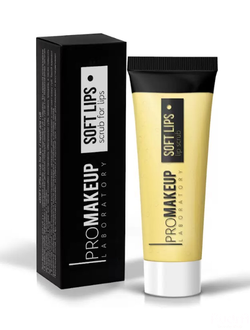 PROMAKEUP laboratory Скраб для губ в тубе SOFT LIPS ананас 12г