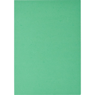 Обложки для переплета картонные Promega office зеленая кожа, А4, 230г/м2, 100 штук в упаковке