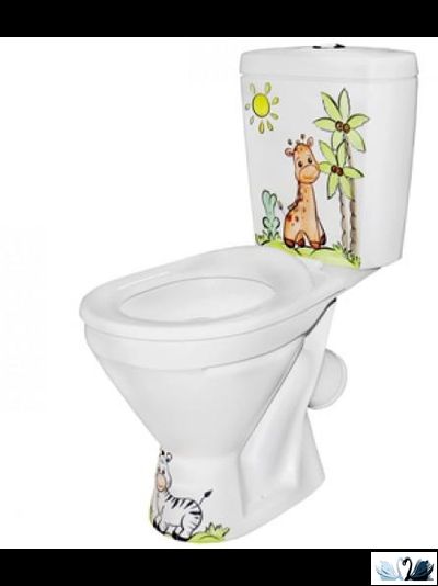 Унитаз Rosa Детский компакт с сиденьем