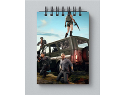 Блокнот PlayerUnknown’s Battlegrounds, PUBG, ПУБГ №15