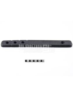 Монтажная планка крепления магазинного карабина Полиуретан 33-17-0346 (PU54/M72/черный)