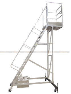 Лестница с площадкой ЛС-3.0 с консолью