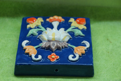 Квадрат "Орнаменталь" (фасадный изразец)