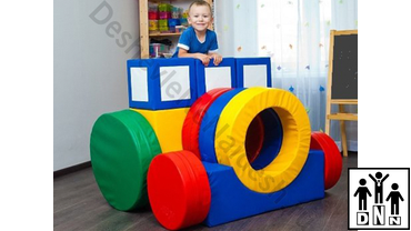 Мягкий игровой комплекс «Тракторок»