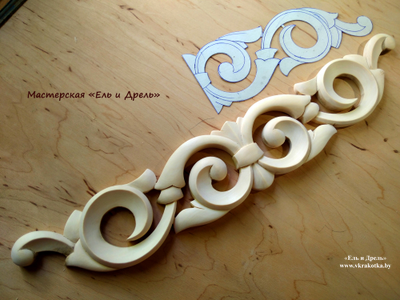 Рисунки и эскизы резьбы по дереву