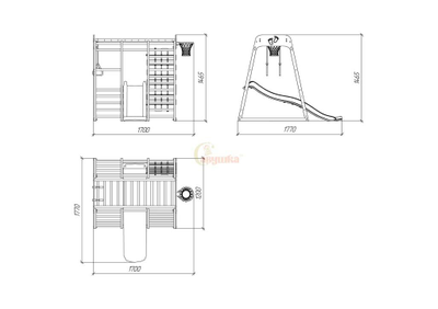 ДСК раннего развития Савушка Непоседа 1 oak