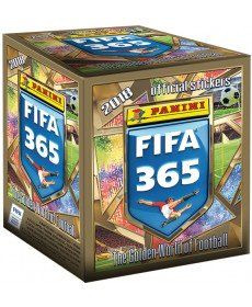 Коробка (бокс) наклеек &quot;Panini FIFA 365&quot; сезон 2018 (36 пакетиков по 5 наклеек)