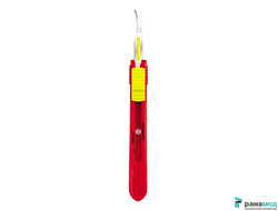 Скальпели Сванн-Мортон Stitch Cutter для снятия швов с выдвижными защитными лезвиями (нержавеющая сталь)