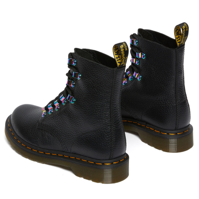 Обувь Dr Martens 1460 Smooth Iridescent Hardware Black