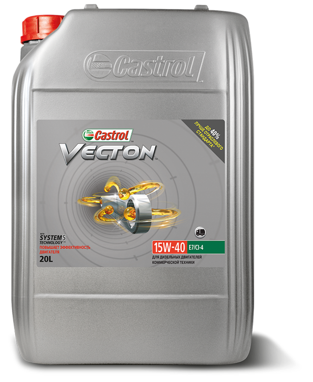 Castrol Vecton 15W-40 (канистра, 20 литров)