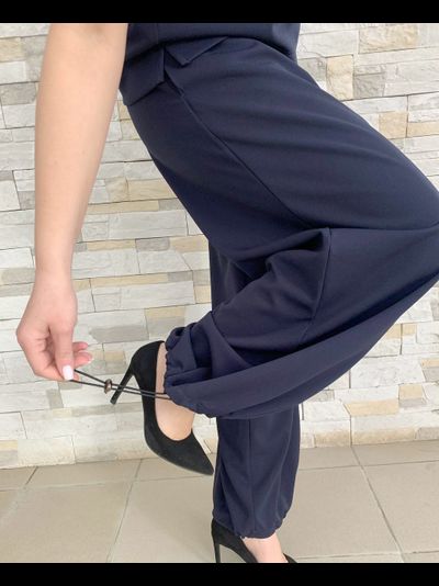 Брюки 683-0323 синий