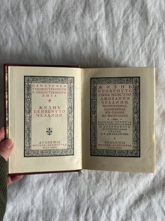 Жизнь Бенвенуто Челлини. Пер. М. Лозинского