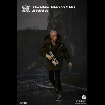 Бродяга Анна - Коллекционная ФИГУРКА 1/6 Rogue Survivor Anna (27003) - CBI x Easy&amp;Simple