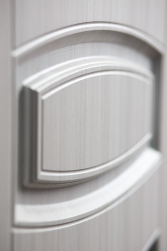Дверь металлическая "Сударь МД-42 зеркало" Сандал серый