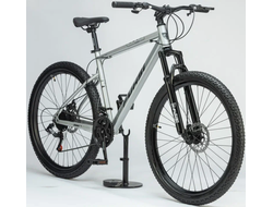 Велосипед FU628/ 21ск 27.5" серебряный рама 19"
