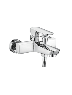 Смеситель для ванны и душа однорычажный, Латунь, Хром, Accoona A6002