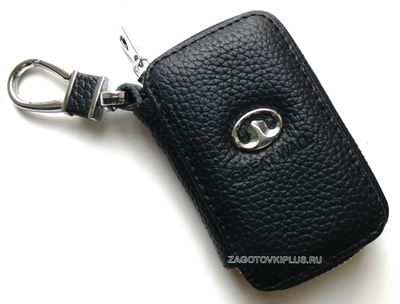 Ключница авто из натуральной кожи флотер с логотипом GREAT WALL