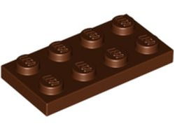 Plate 2 x 4, Reddish Brown (3020 / 4211186)
