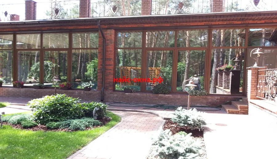 окна с большими стеклопакетами, наши работы