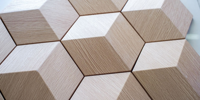 Гипсовая панель CUBE platinum артикул E-0030